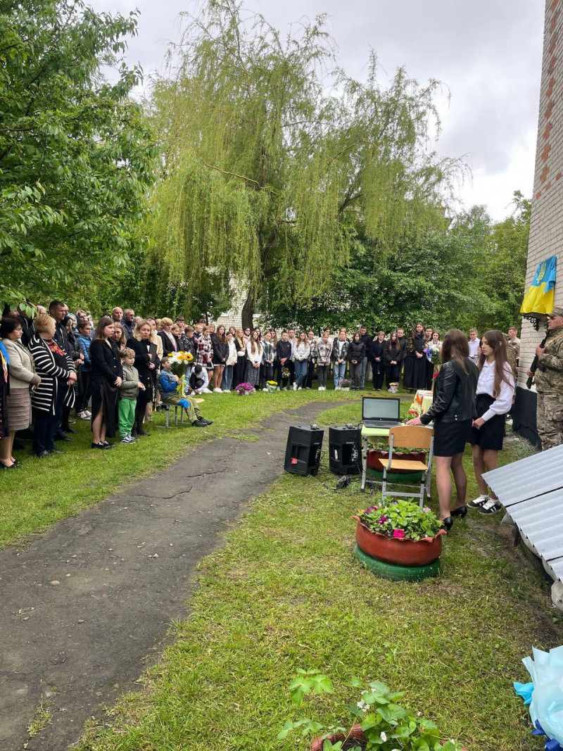 У День Героїв на Волині відкрили меморіальні дошки загиблим захисникам України