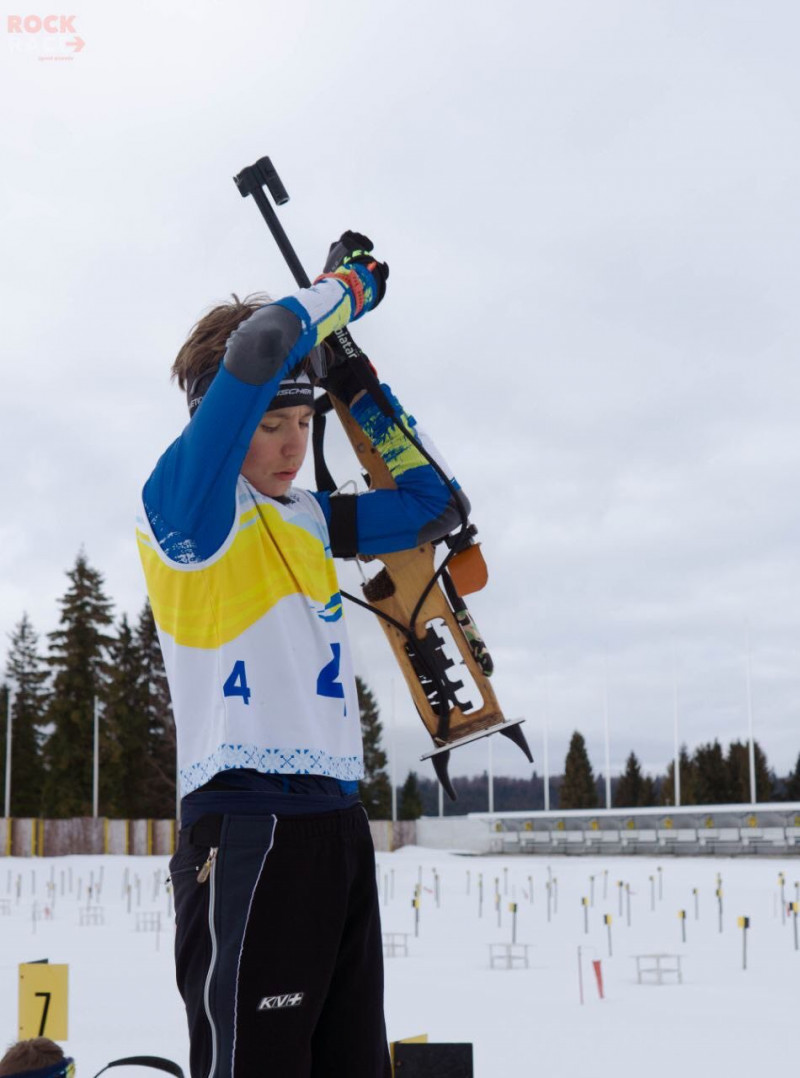 Луцький біатлоніст здобув три медалі на чемпіонаті України