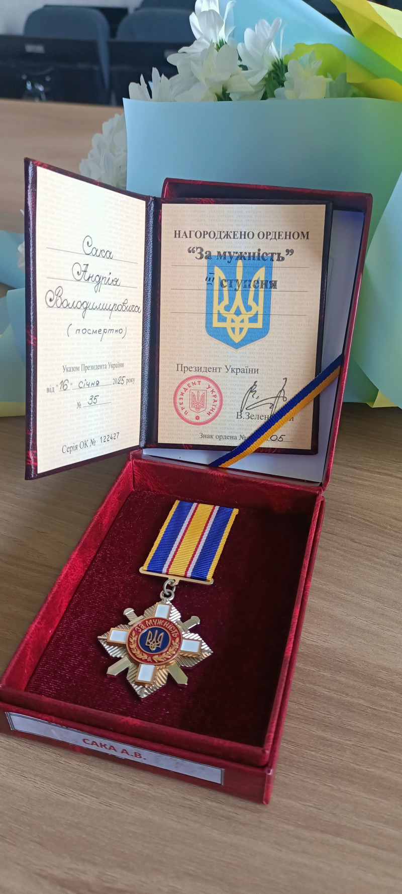 Три родини на Волині отримали нагороди загиблих Героїв