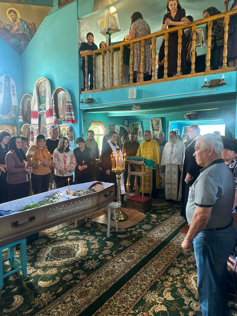 Війна забрала ще одне життя: на Волині поховали 45-річного Героя Ярослава Самчука