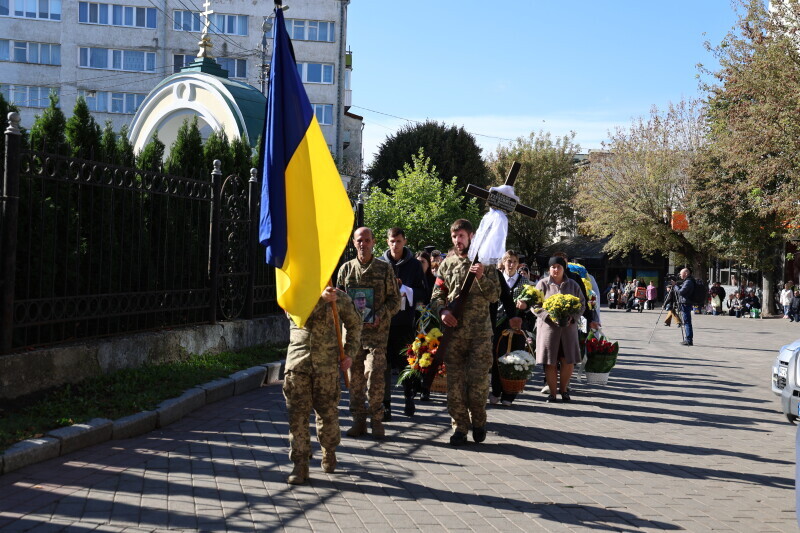 Загинув у бою на Курському напрямку: у Луцьку попрощались із 26-річним Героєм Іваном Герасимчуком