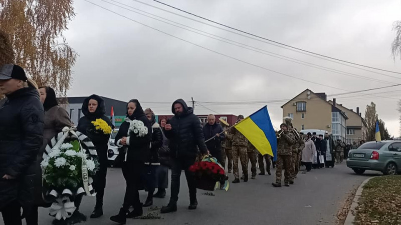 Героїчно загинув на Покровському напрямку: на Волині попрощались із захисником Вадимом Яцишином