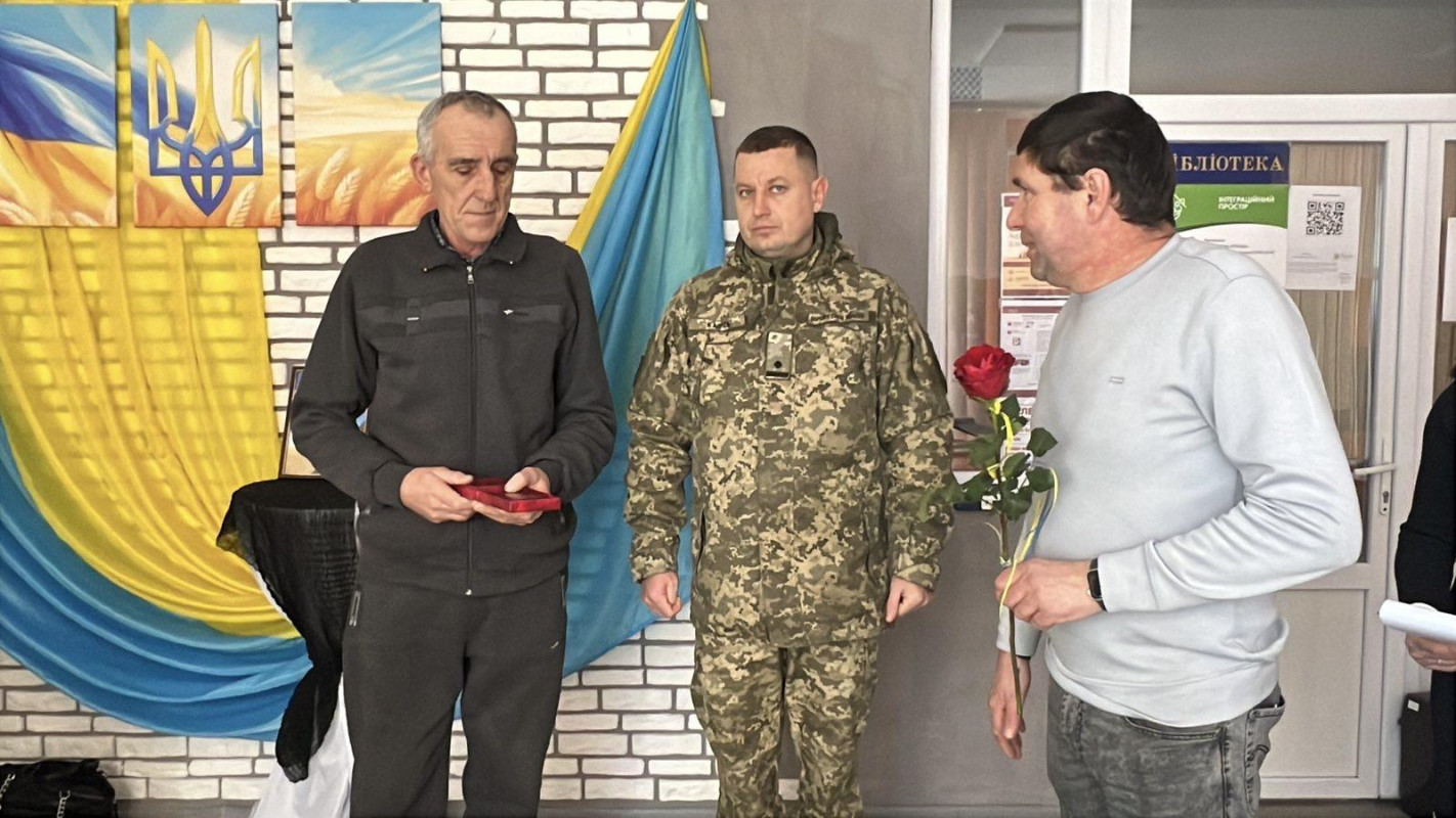 На Волині батькам полеглого на фронті солдата Петра Якимчука вручили посмертний орден сина