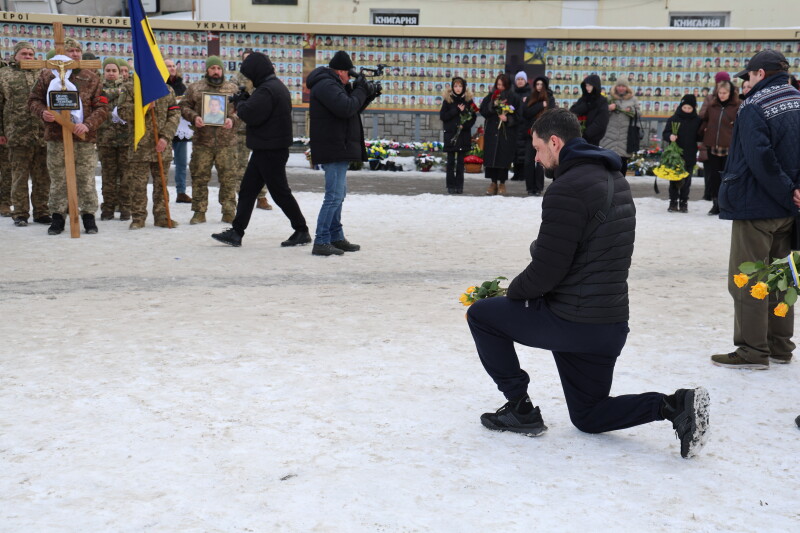 У Луцьку попрощалися із захисником Віктором Смоляром