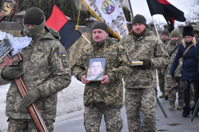 На Волині в останню путь провели Героя Віктора Радченка