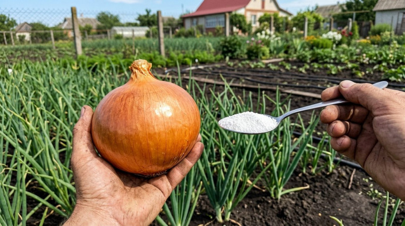 Як правильно підживлювати цибулю, щоб отримати великі головки