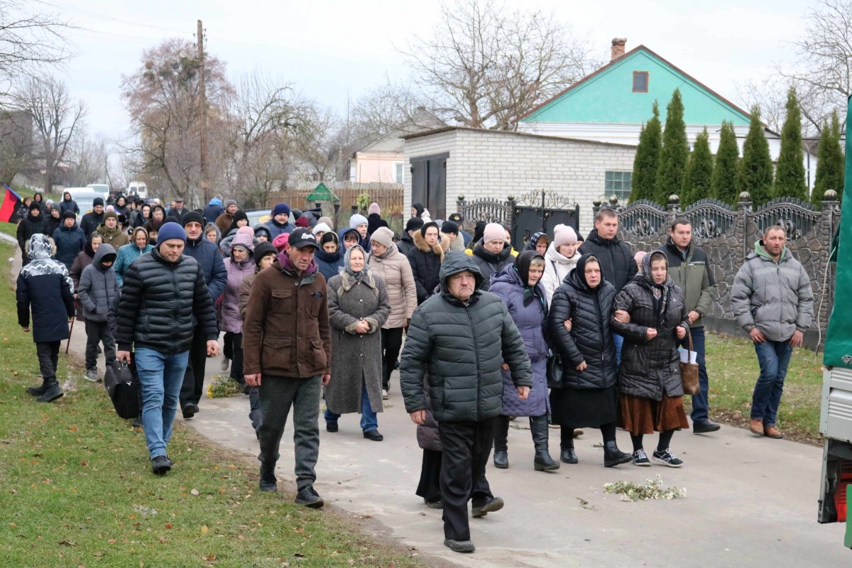 Навіки 28-річний: на Волині попрощались з Героєм Миколою Зубом