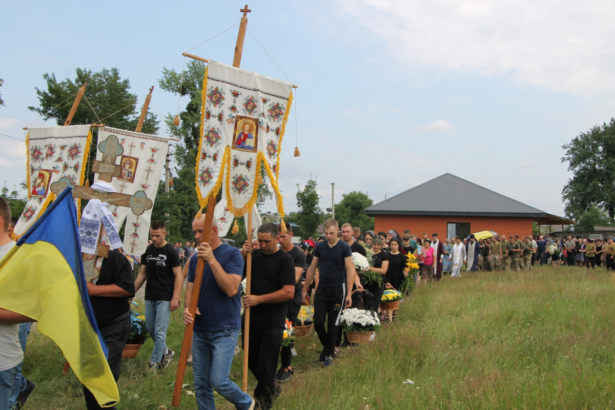 На Волині поховали Героя Ігоря Паламаря, який підірвався на ворожій міні