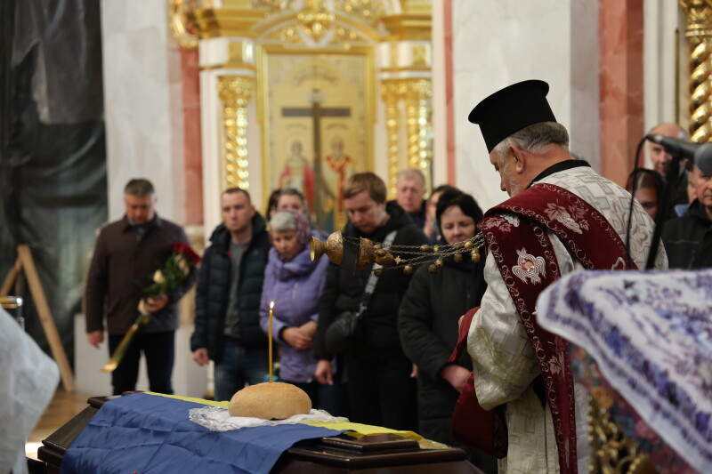 У Луцьку попрощались з Героєм Дмитром Лясковцем