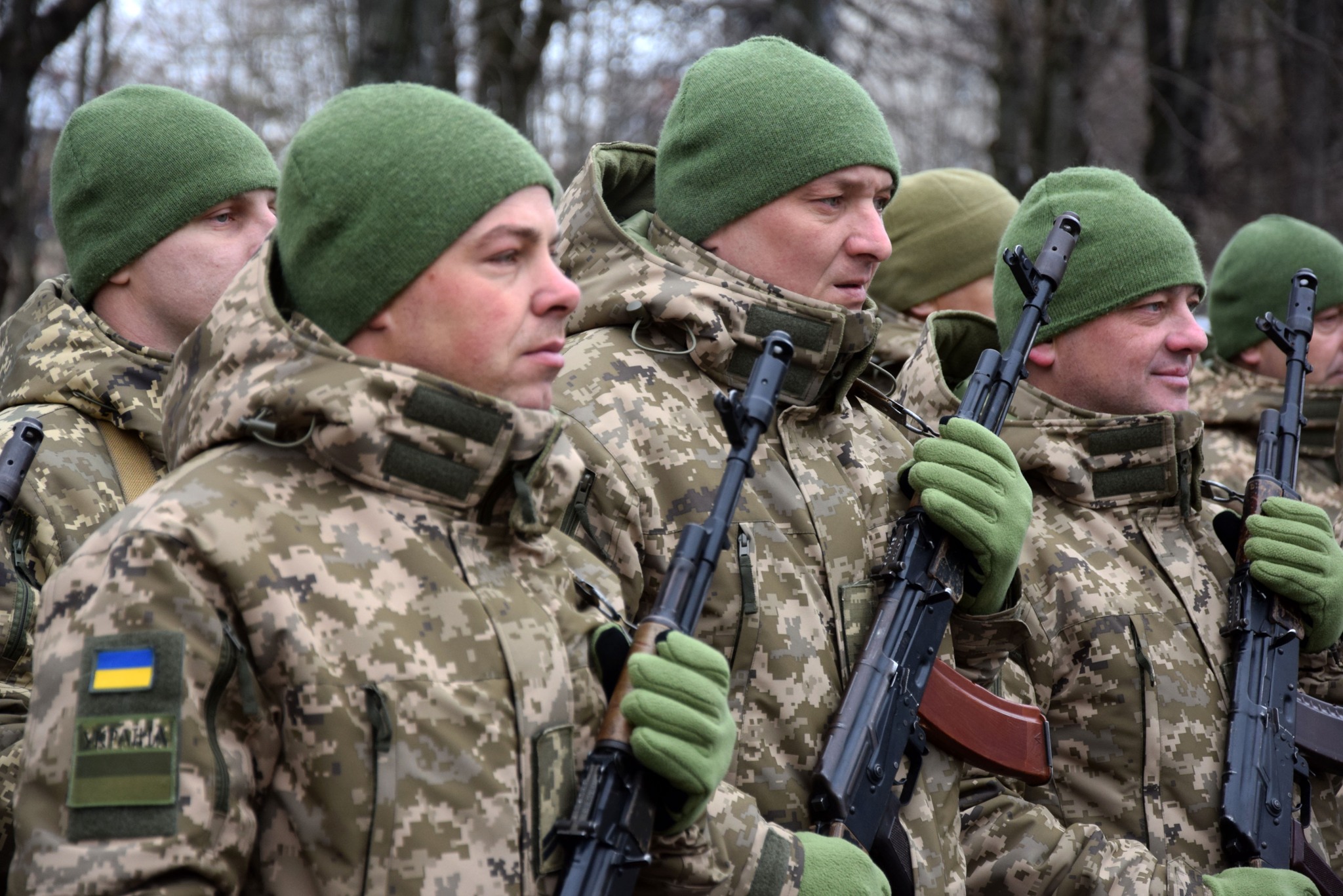 На Волині прикордонники склали військову присягу і стали на захист України