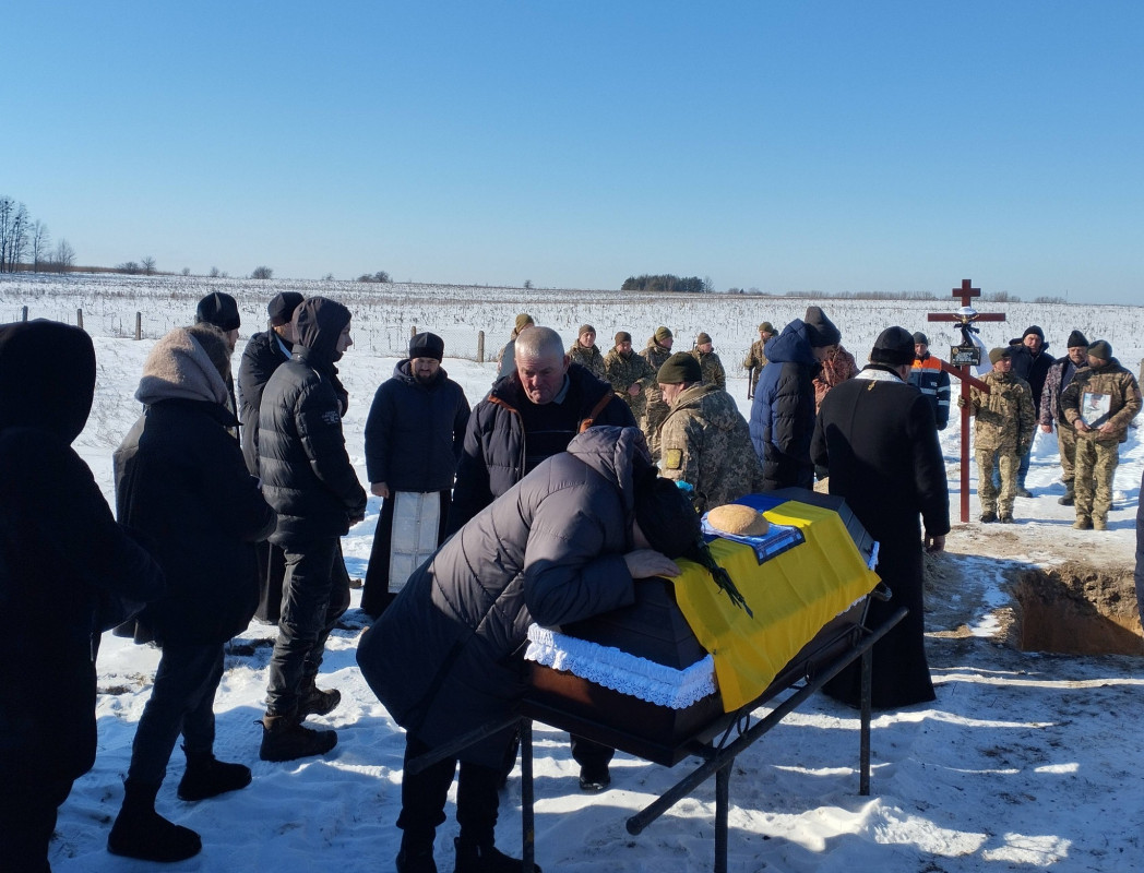 Загинув у червні 2023 року: на Волині попрощалися із захисником Романом Сидоруком