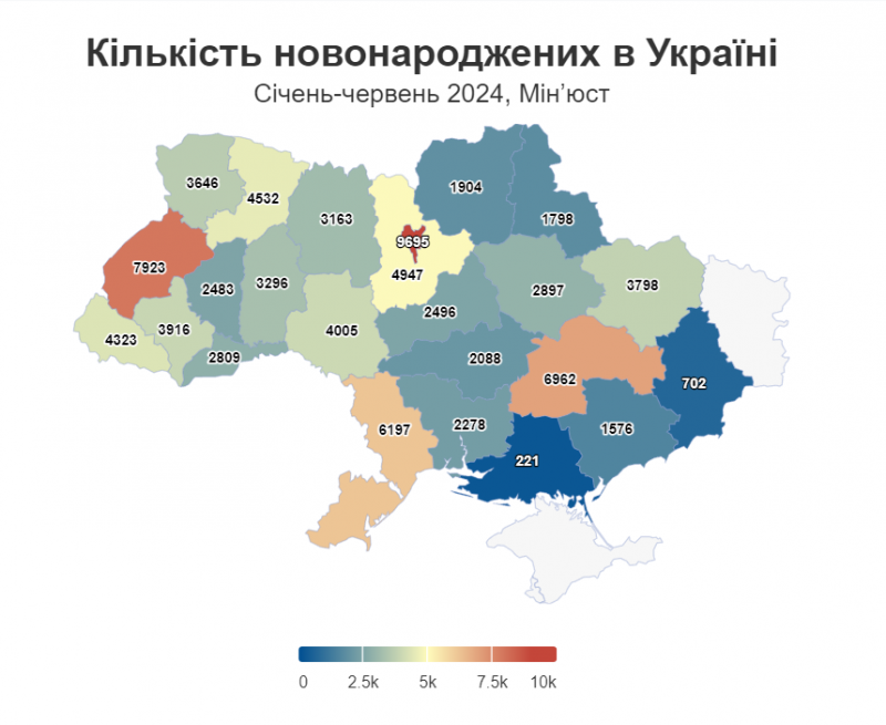 На Волині смертність росте швидкими темпами, народжуваність - падає