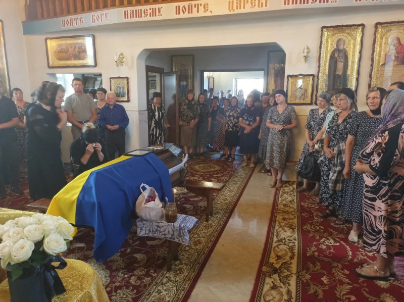 На Волині поховали полеглого Захисника України Андрія Супрунюка
