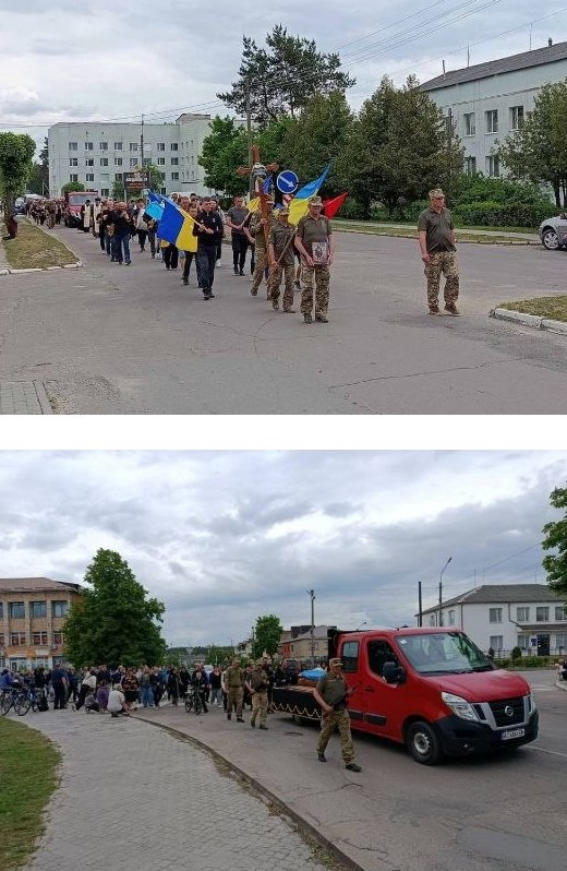 Зник безвісти у листопаді 2024-го: в останню путь провели Героя з Волині Олега Дерев’янчука