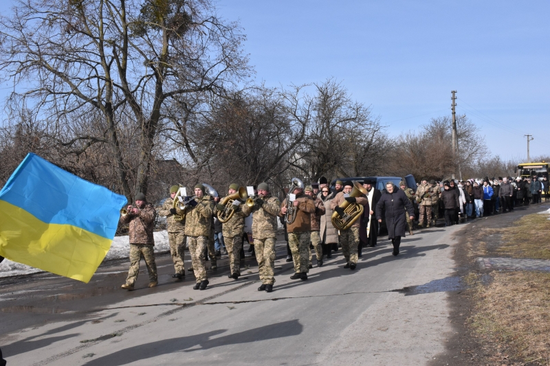 На Волині попрощалися із захисником Вадимом Гускою