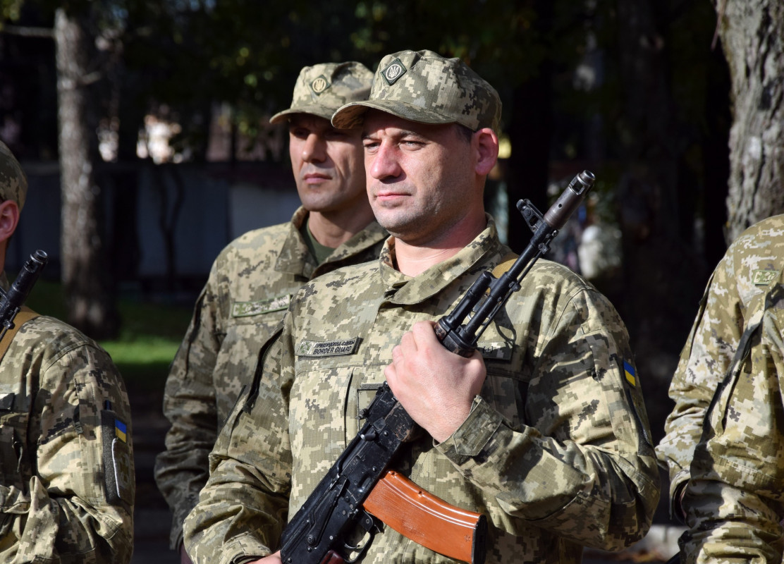 У Луцьку новобранці-прикордонники урочисто склали військову присягу