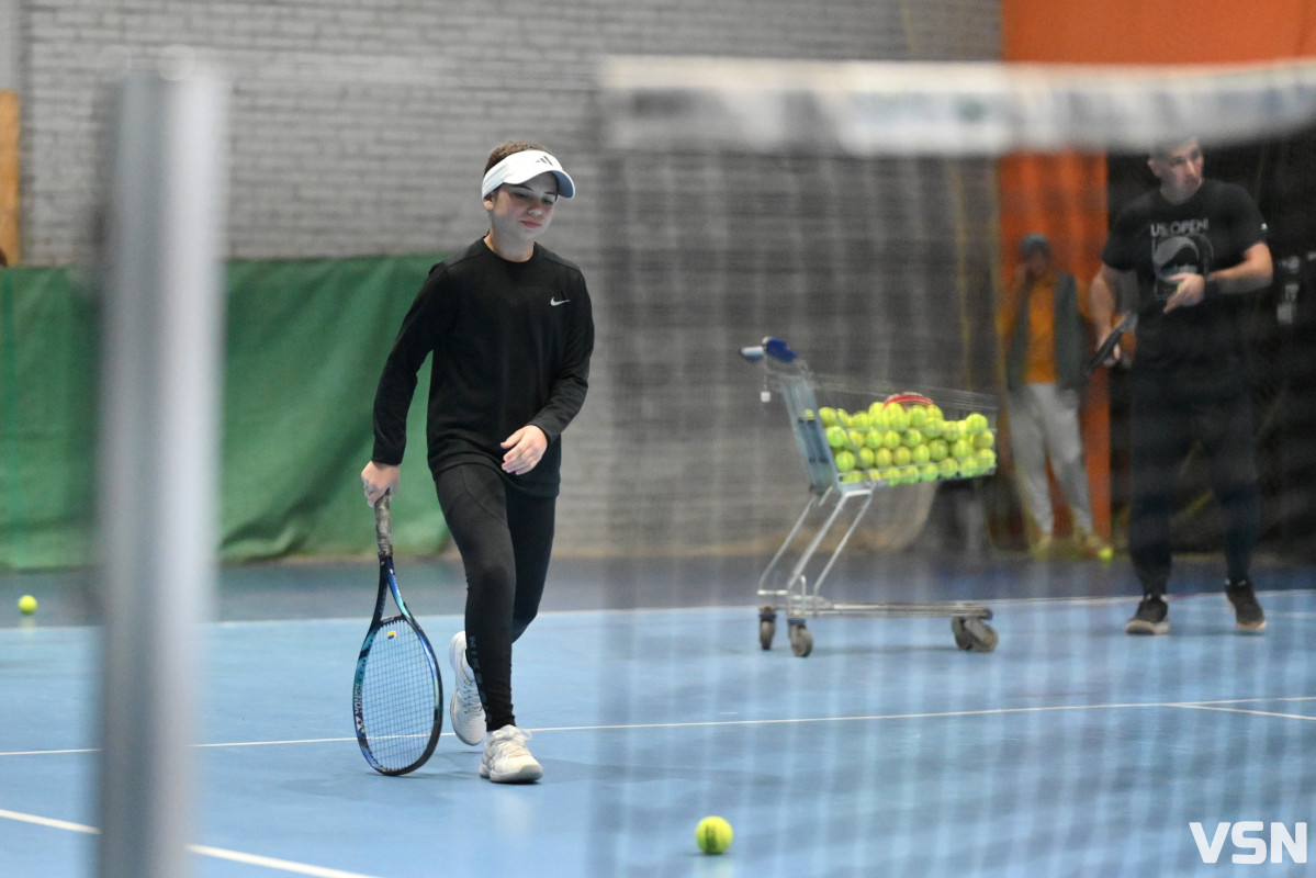 Капітан збірної України з тенісу серед дівчат провів майстер-клас у Луцьку. Фото