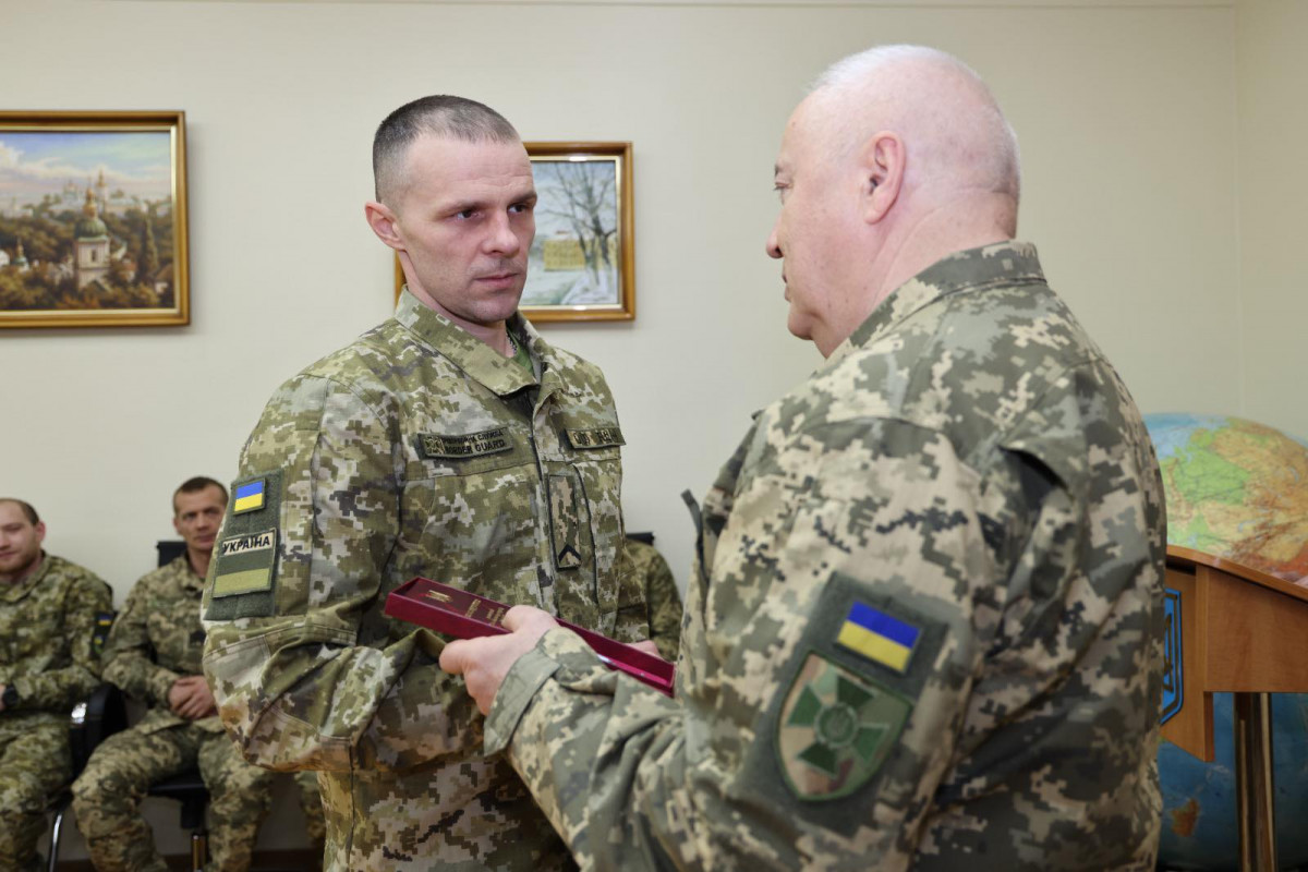 Волинських прикордонників нагородили за бойові завдання на Сході