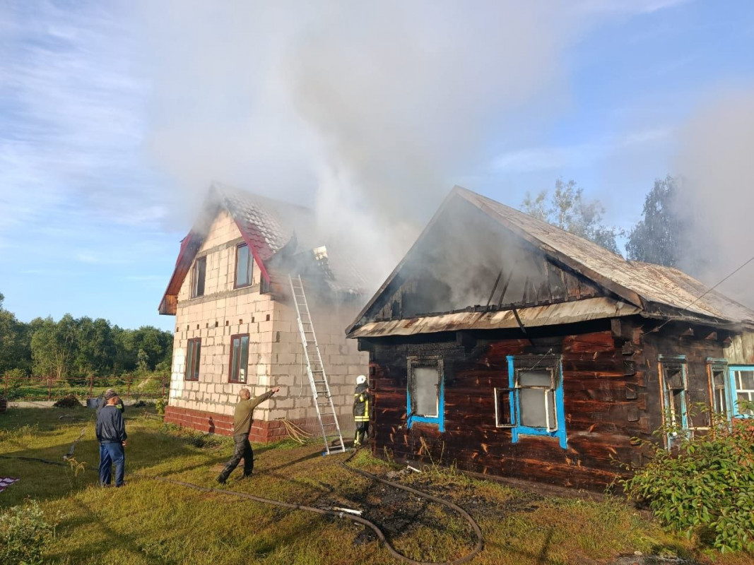 На Волині згоріли два будинки: деталі масштабної пожежі