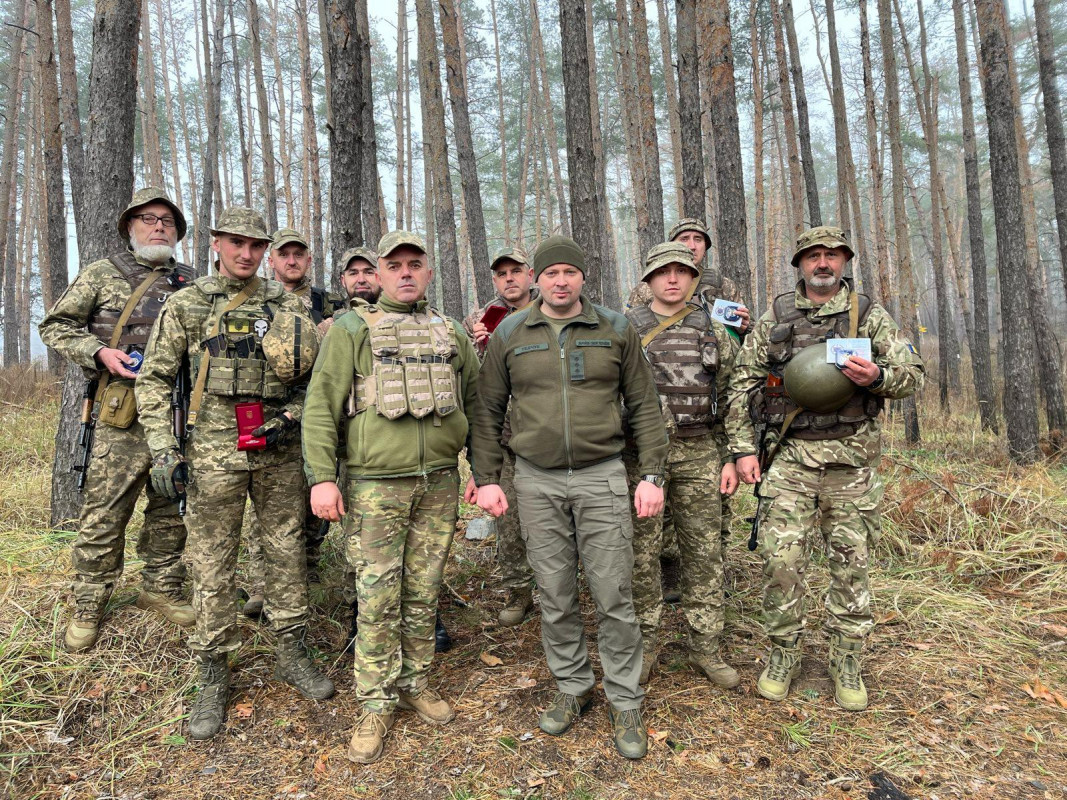 Гармаші волинської тероборони на сході України одержали бойові нагороди