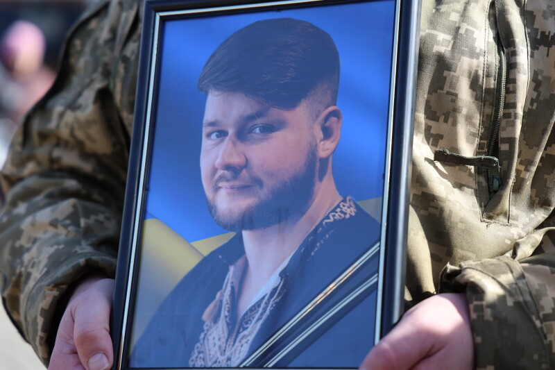 У Луцьку попрощалися з Героями Євгенієм Філясом та Тарасом Медведчуком