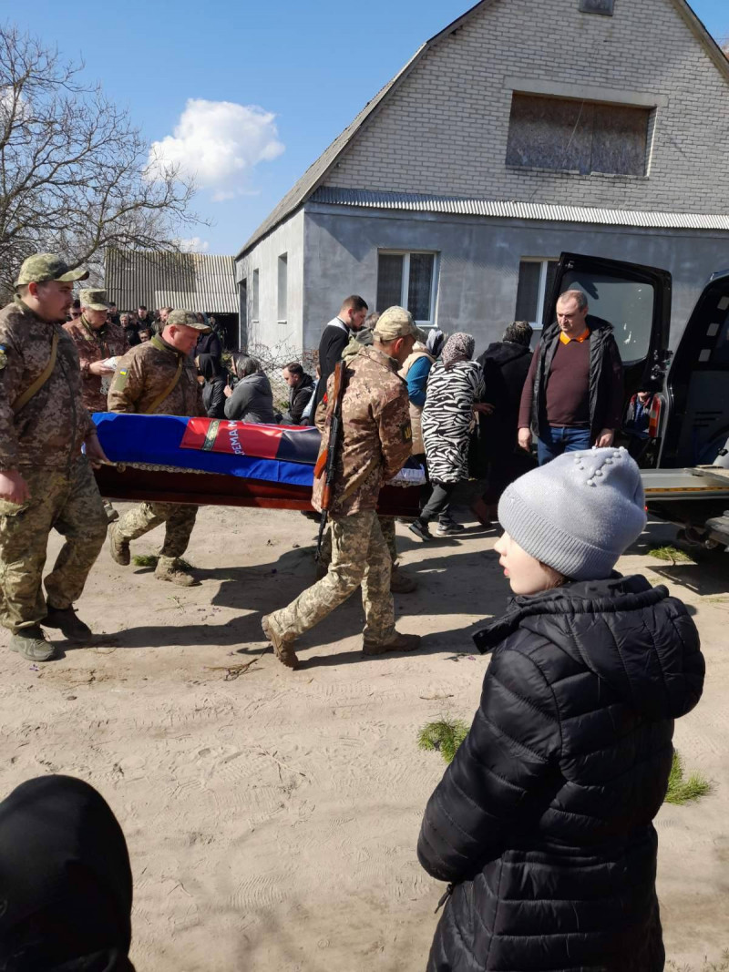 Загинув у грудні 2022 року: на Волині попрощалися із захисником Віктором Михальчуком