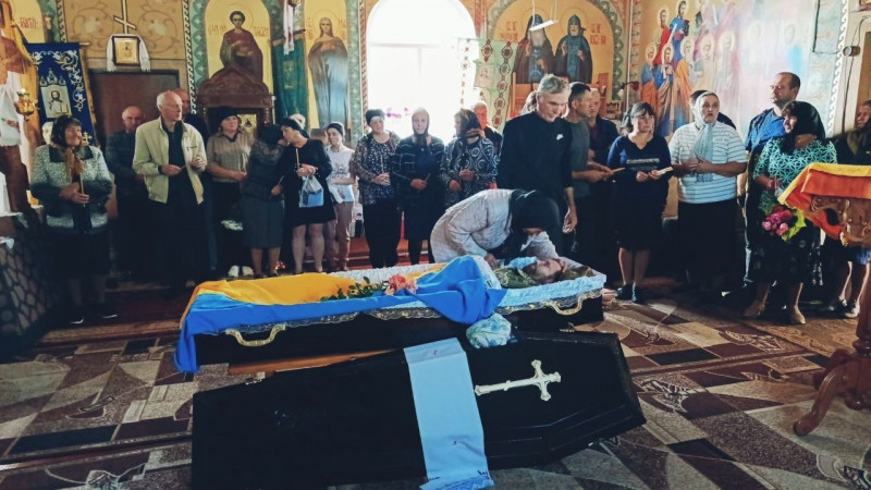 На Волині в останню путь провели старшого солдата Сергія Левкова