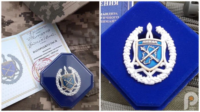 Волинську військовослужбовицю нагородили відзнакою «Знак доблесті»