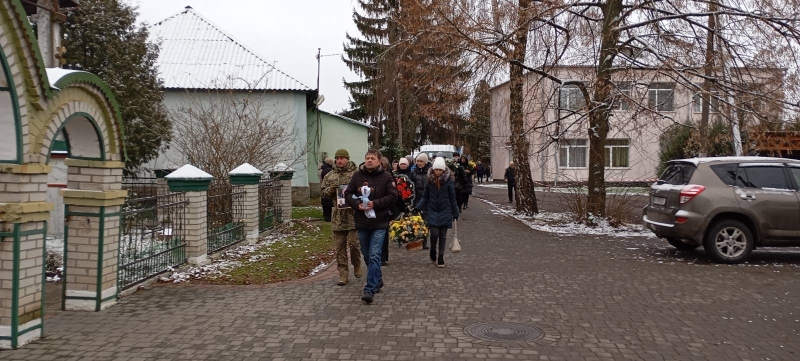 Трагічний день на Волині: попрощалися із захисником Олександром Шевчиком