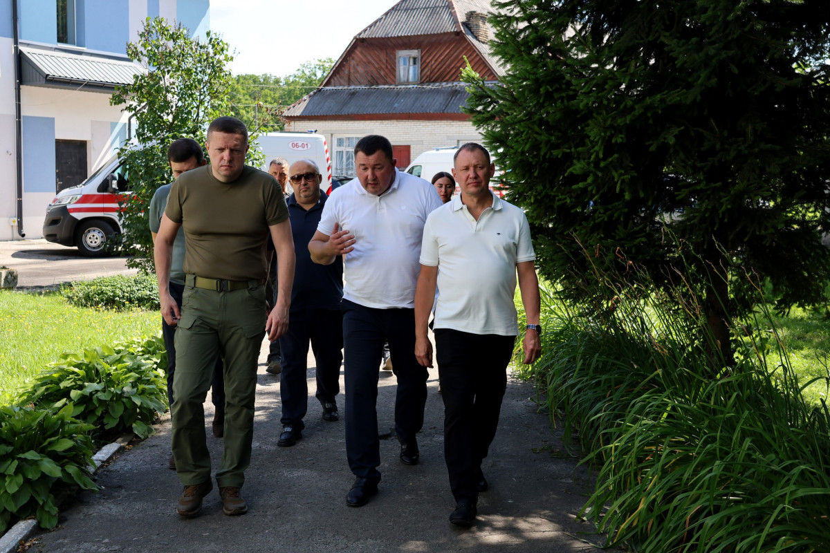 Іван Рудницький з Анатолієм Костиком перевірили волинські лікарні