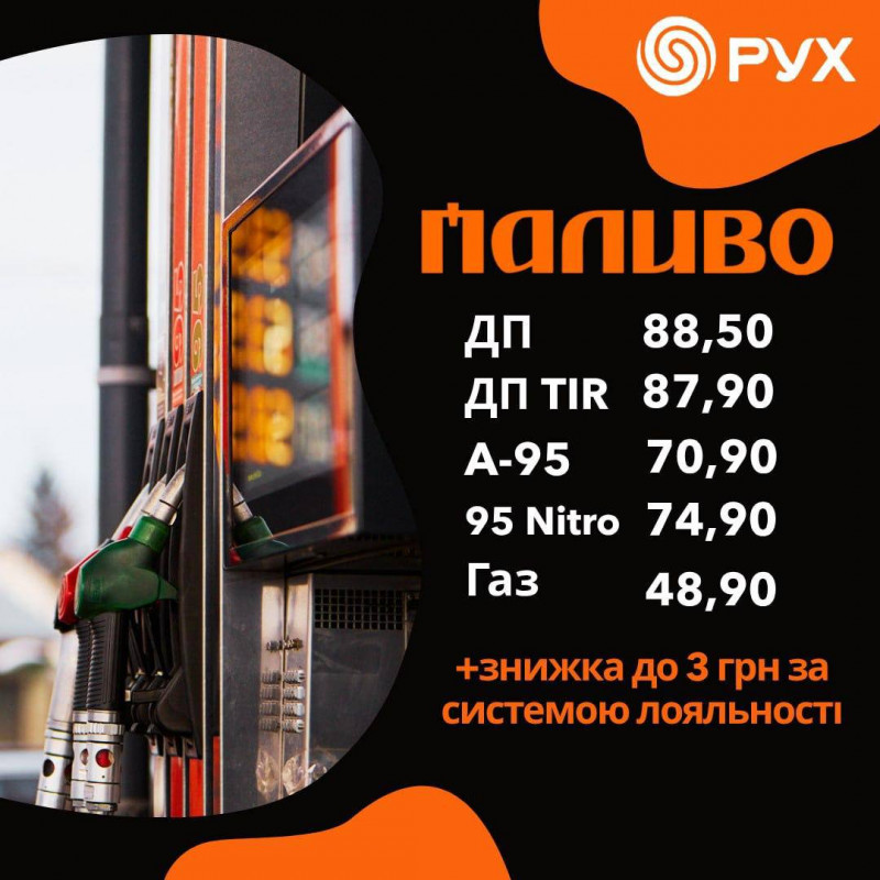 Ціни на пальне знижуються: вигідні пропозиції на вихідні на Волині та Рівненщині