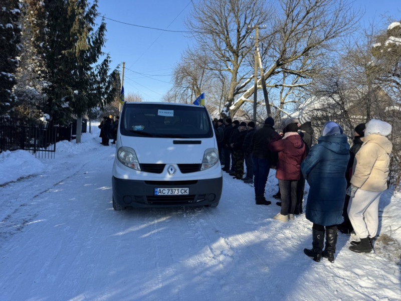 На Волині попрощалися із захисником Володимиром Кухаруком