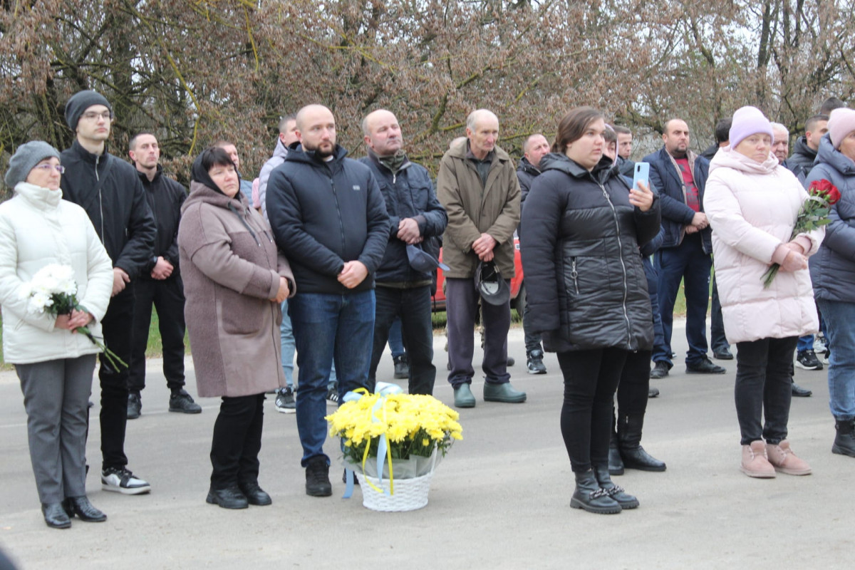 У селищі на Волині освятили Алею Слави на честь загиблих односельців