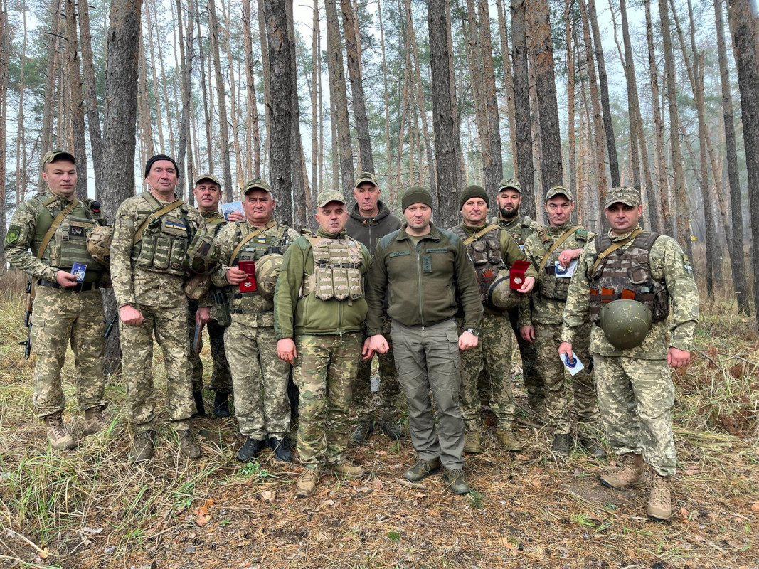 Гармаші волинської тероборони на сході України одержали бойові нагороди