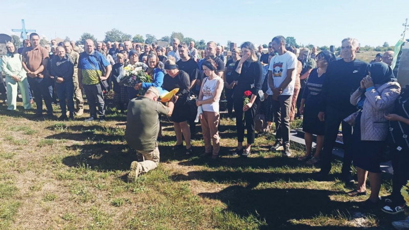 На Волині в останню путь провели старшого солдата Сергія Левкова