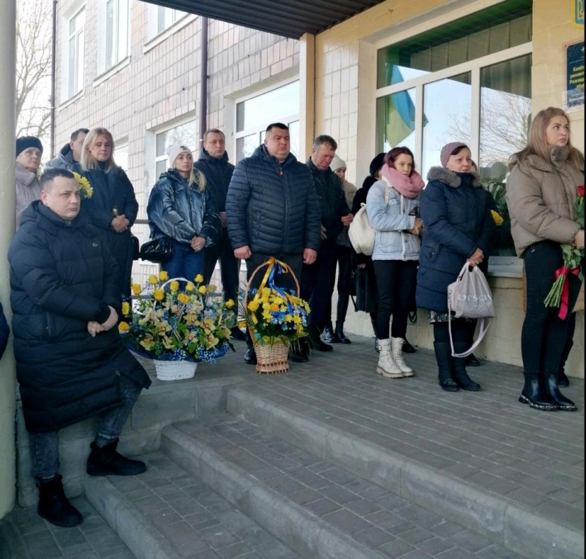 У місті на Волині відкрили меморіальні дошки чотирьом загиблим Героям