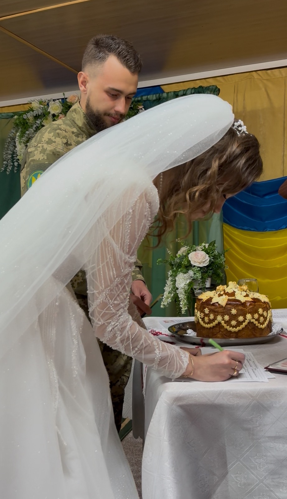 Війна коханню не завада: на Волині одружився військовий