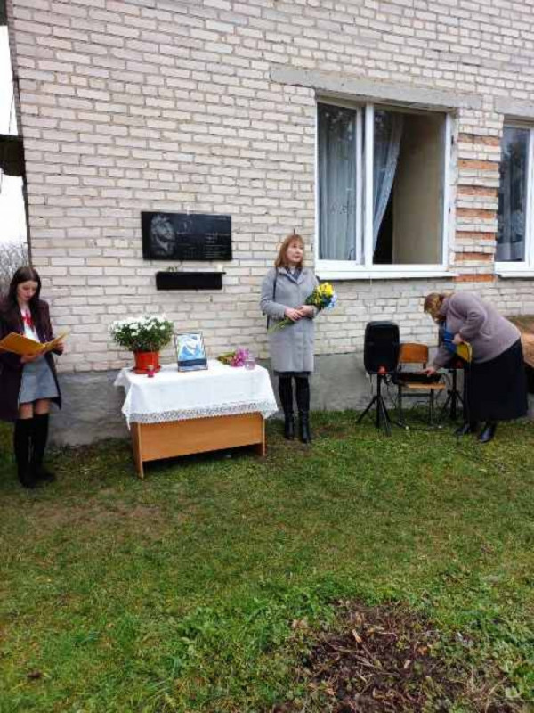 На Горохівщині відкрили меморіальну дошку загиблому добровольцю батальйону «Азов»
