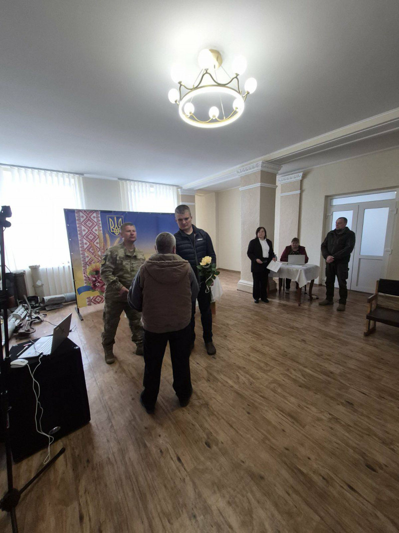 Ветерана з Волині відзначили нагородою Головнокомандувача ЗСУ