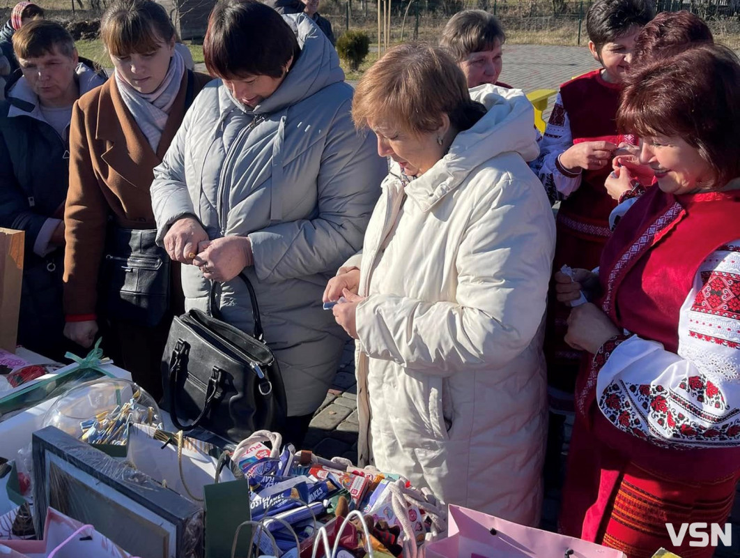 На Волині у прикордонній громаді на благодійному святі зібрали майже 95 тисяч гривень для ЗСУ