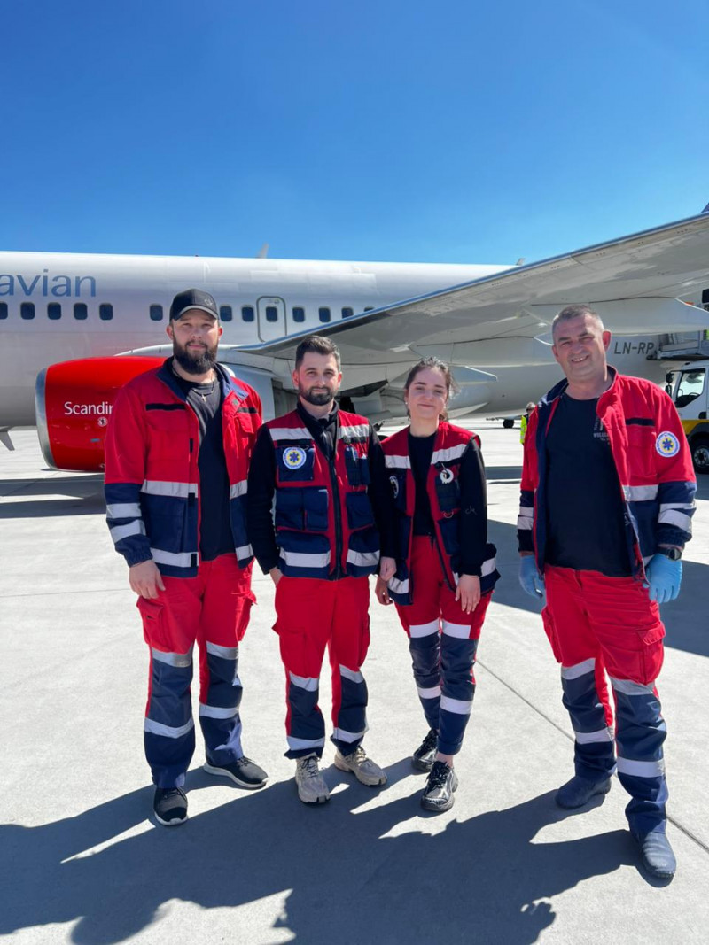 Понад 36% опіків тіла: медики Волині провели складне транспортування важкохворого пацієнта до Польщі