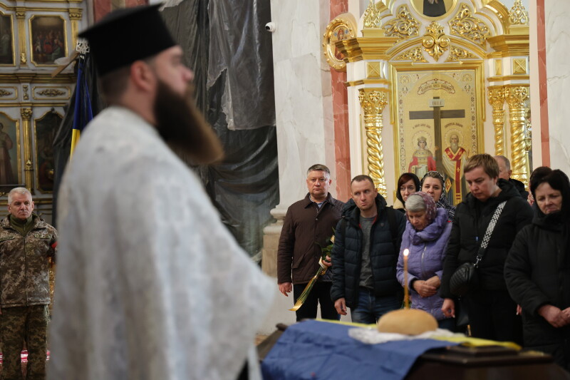 У Луцьку попрощались з Героєм Дмитром Лясковцем
