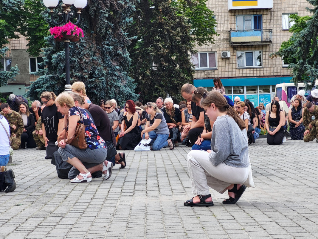 Сини продовжують боротьбу на фронті: на Волині попрощалися з Героями Юрієм Любашовим та Олександром Дубуком