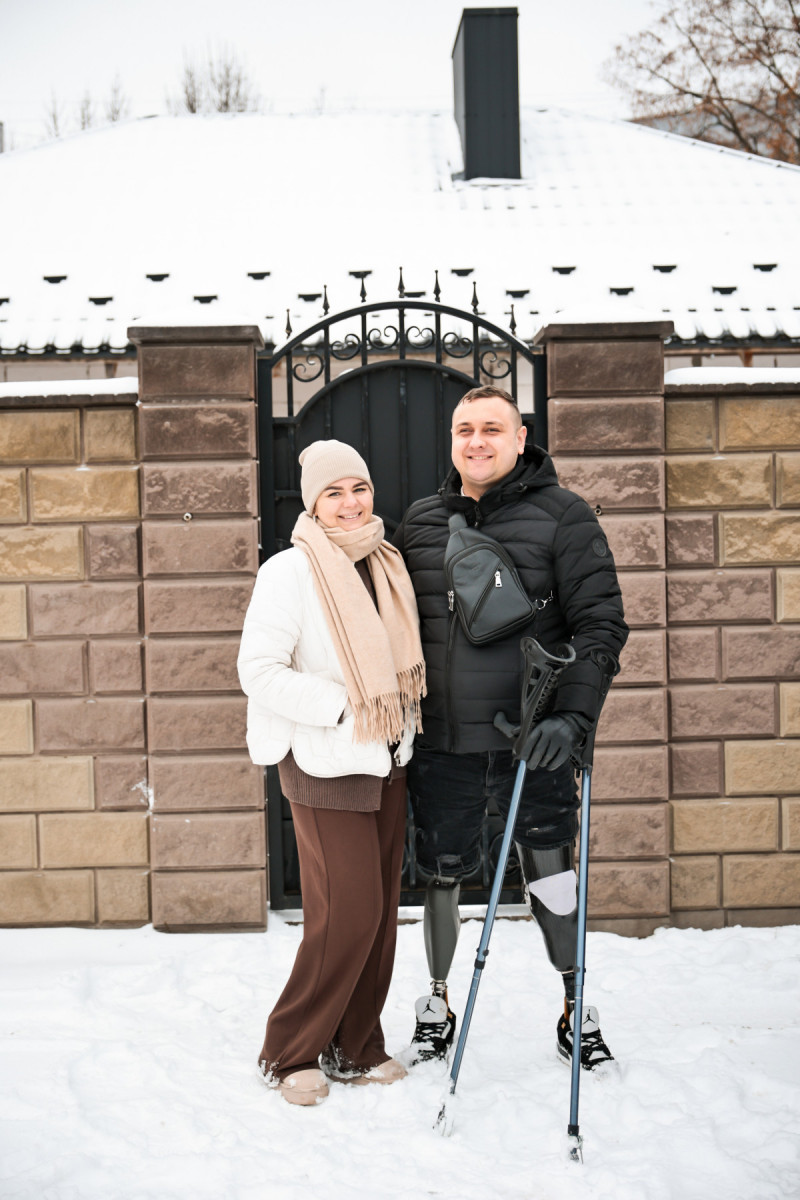 Ветеран з Волині отримав сертифікат на житло й облаштовує інклюзивний дім для родини