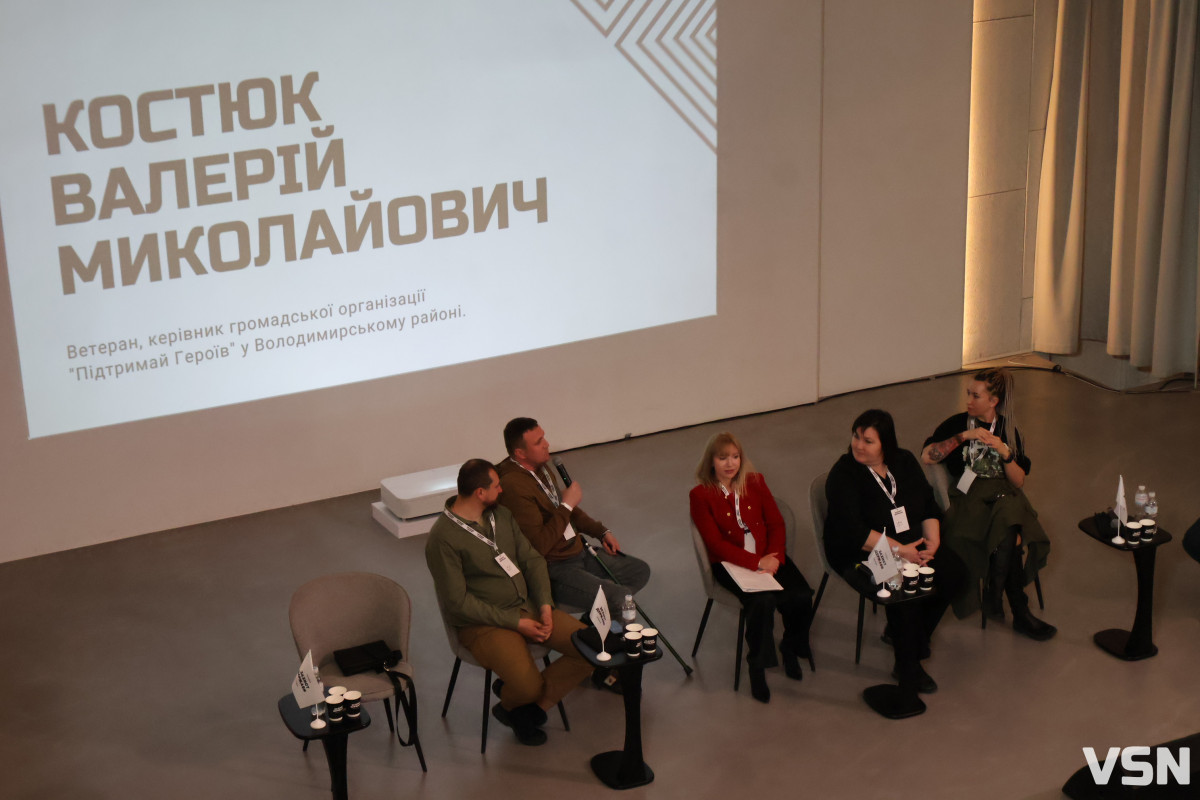 «Наша мета — об’єднати ветеранську спільноту і почути голос ветеранів»: у Луцьку провели коворкінг-конгрес