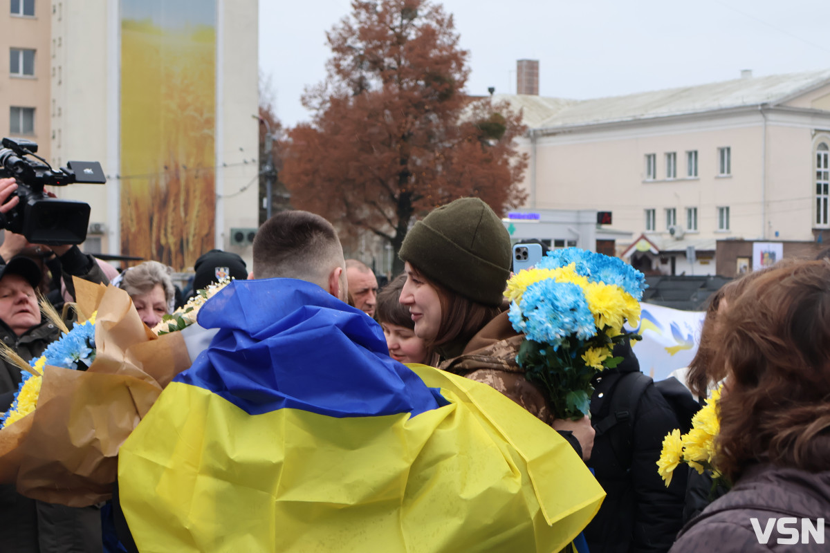 1270 днів полону: у Луцьку зустріли захисника Владислава Григорчука