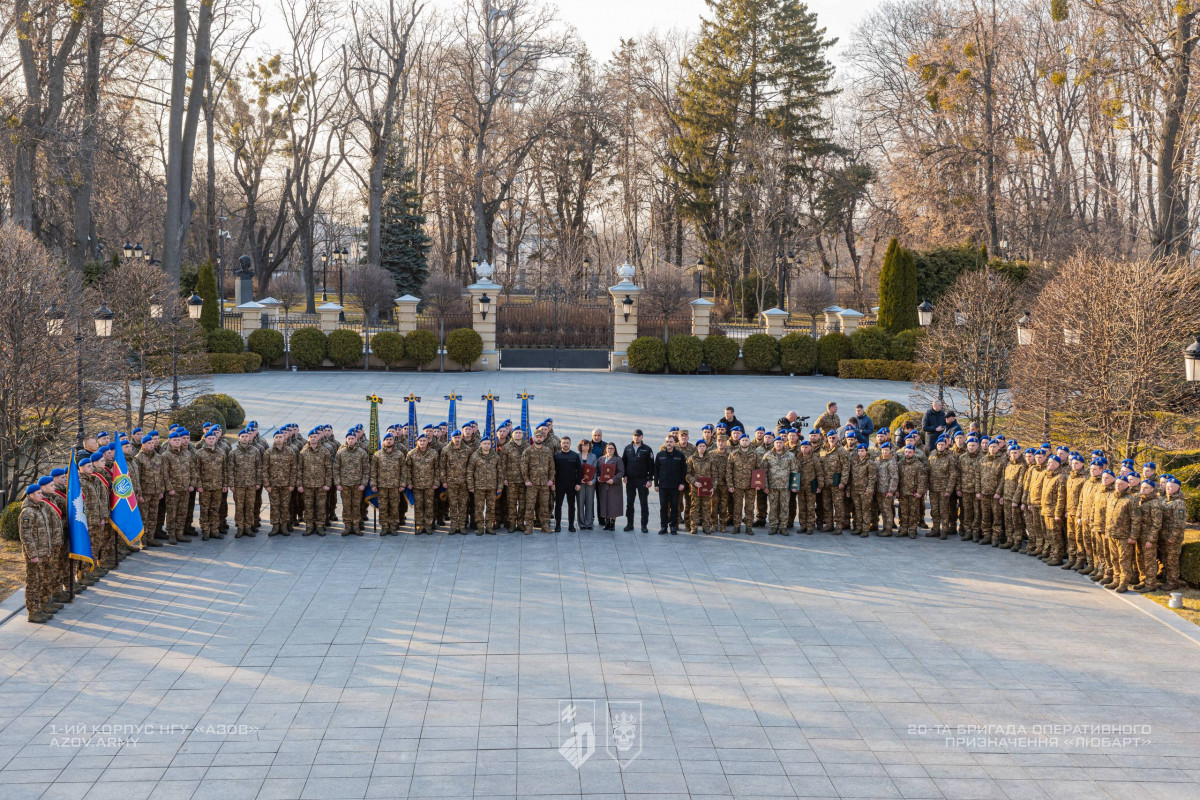 Президент відзначив командира «Любарта» орденом Богдана Хмельницького ІІІ ступеня