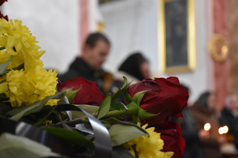 Загинув майже рік тому: у Луцьку попрощалися з Героєм Віталієм Дудою