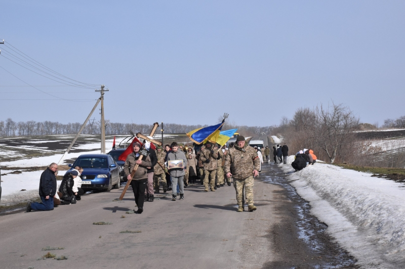 На Волині попрощалися із захисником Вадимом Гускою