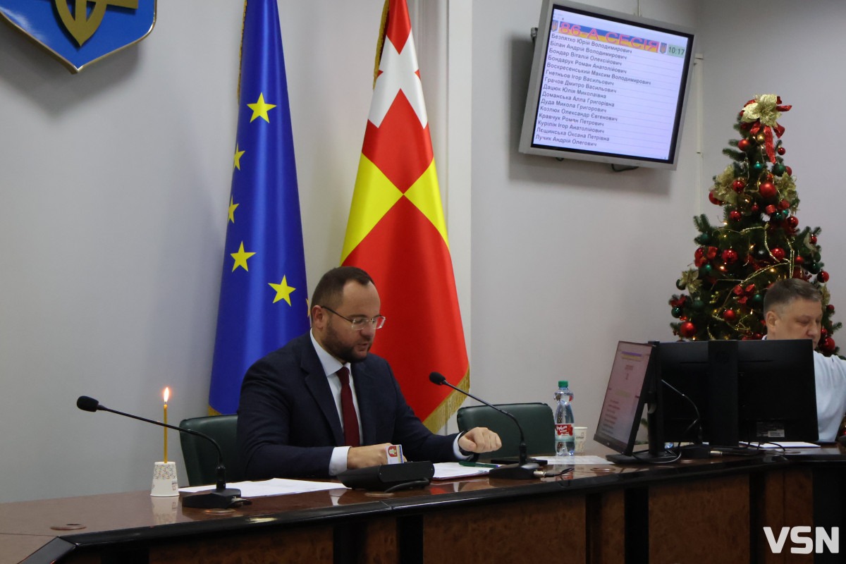 Остання сесія 2025 року у Луцьку: ключові тези та рішення. Фоторепортаж